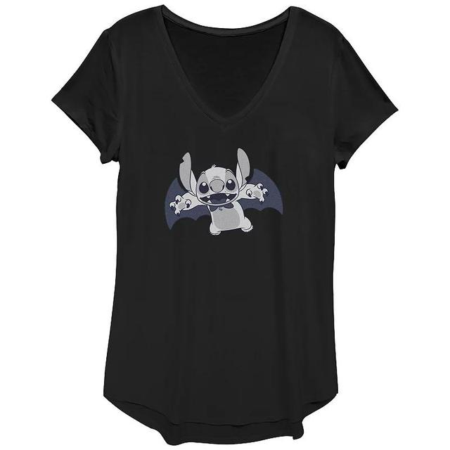 Disneys Lilo & Stitch Vampire Stitch Womens Graphic Tee Product Image