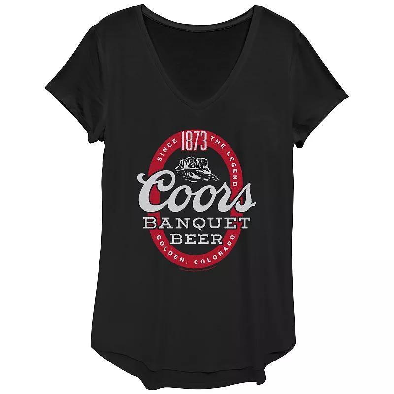 Womens Coors Banquet Beer Graphic Tee Product Image