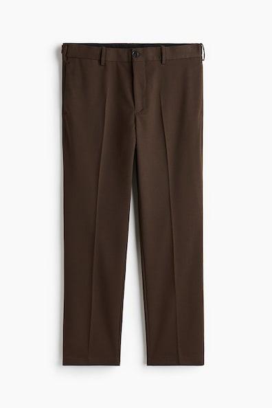 Regular Fit Cropped Pants Product Image