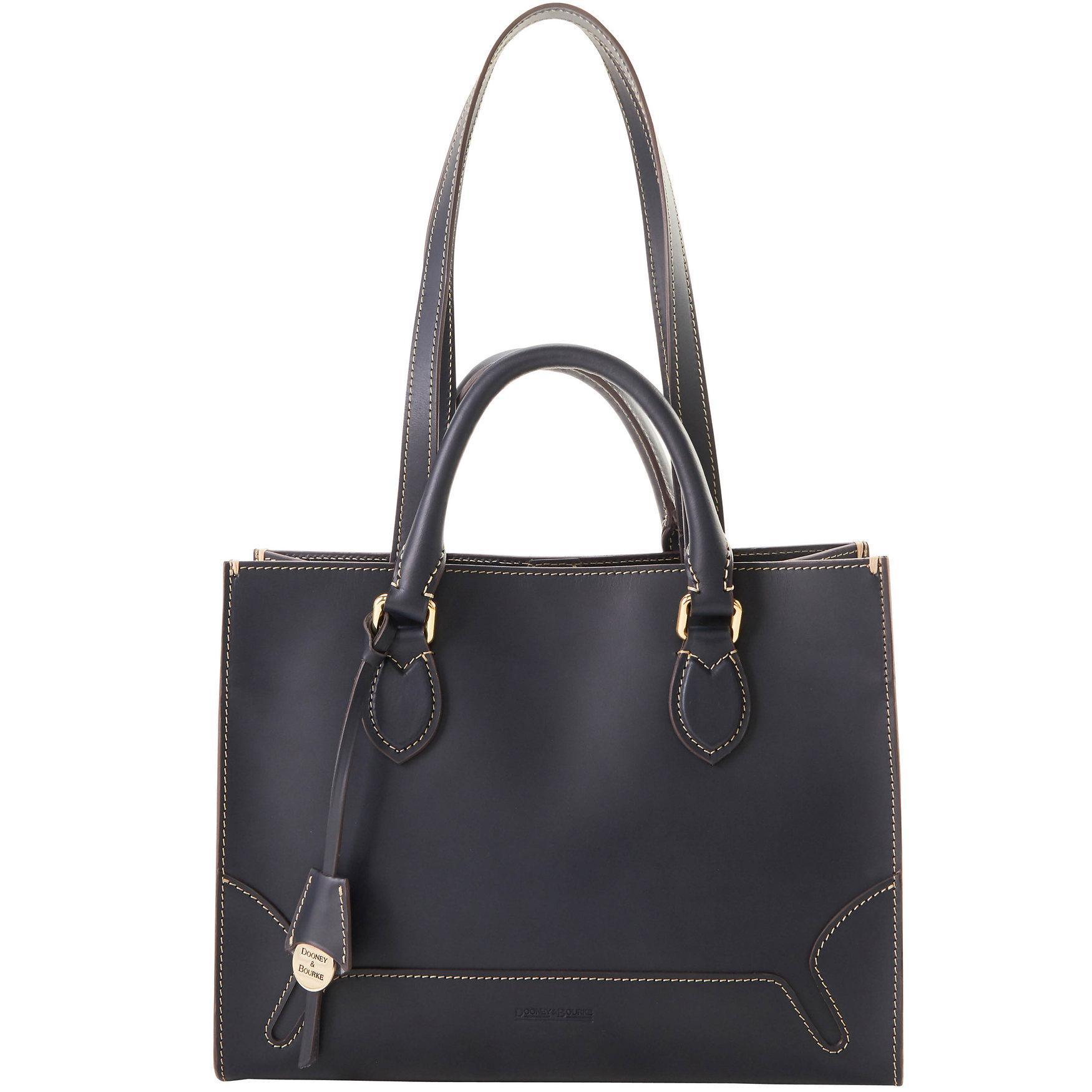 Dooney & Bourke Womens Alto Felicita Leather Tote Bag in Marine Product Image