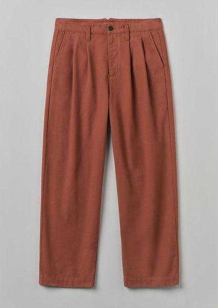 Bill Cotton Wide Leg Pants | Red Granite Product Image