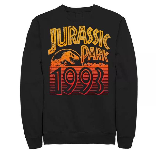 Mens Jurassic Park 1993 Retro Poster Sweatshirt Product Image