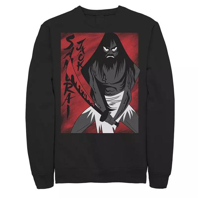 Mens Cartoon Network Samurai Jack Seeing Red Vengeance Is Near Sweatshirt Product Image