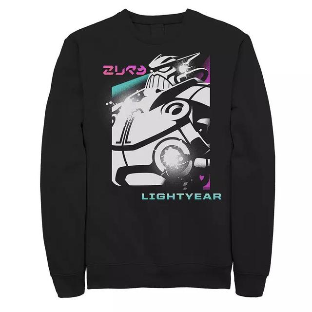 Disney / Pixars Lightyear Emperor Zurg Mens Graffiti Contrast Sweatshirt Product Image