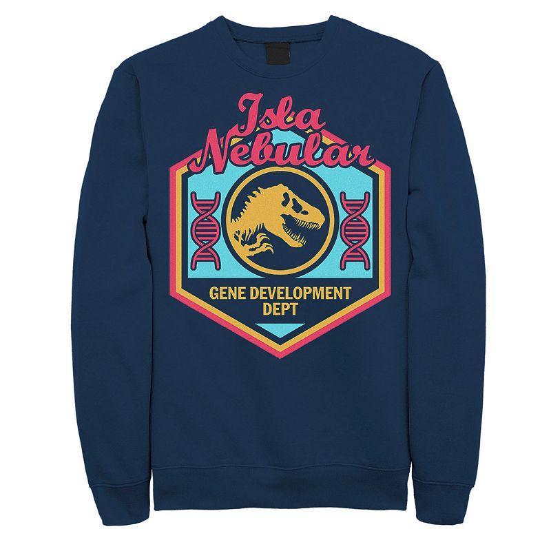 Mens Jurassic World Isla Nebular Gene Dept. Badge Sweatshirt Product Image