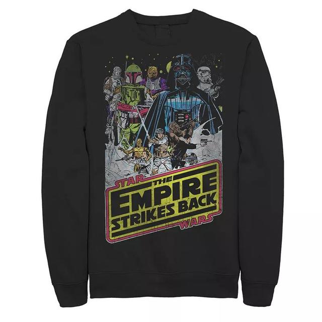 Mens Star Wars Empire Strikes Back Logo Sweatshirt Product Image