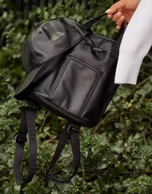 OFFLINE By Aerie Leather Cinch Backpack Product Image