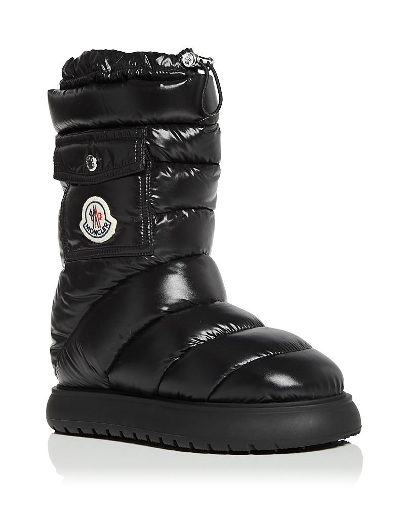 Moncler Womens Gaia Logo Pocket Down Snow Boots Product Image