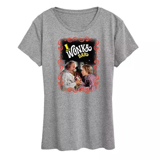 Womens Willy Wonka and the Chocolate Factory Charlie & Grandpa Joe Graphic Tee, Girls Product Image