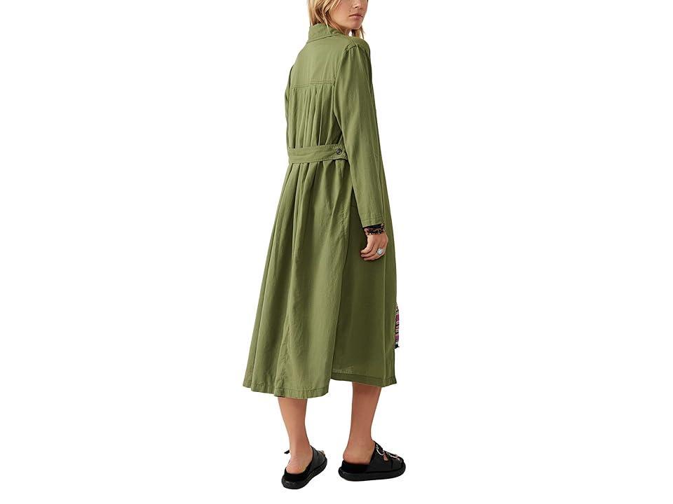 Free People Rae Duster (Washed ) Women's Clothing Product Image