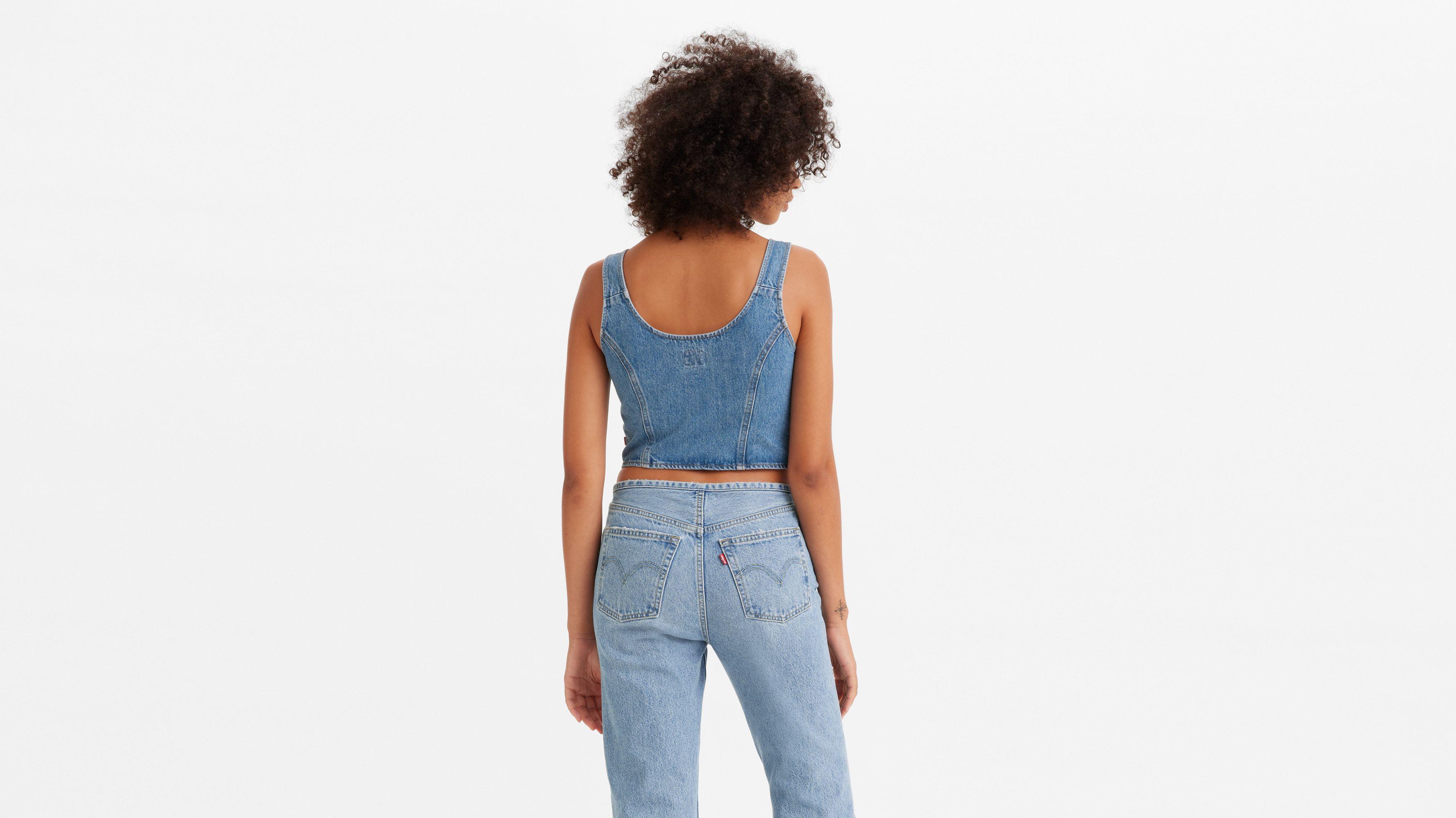 Levi's Denim Crop Top - Women's Product Image