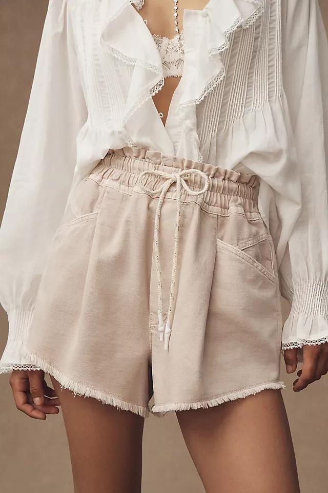 Pilcro Pleated Pull-On Shorts Product Image