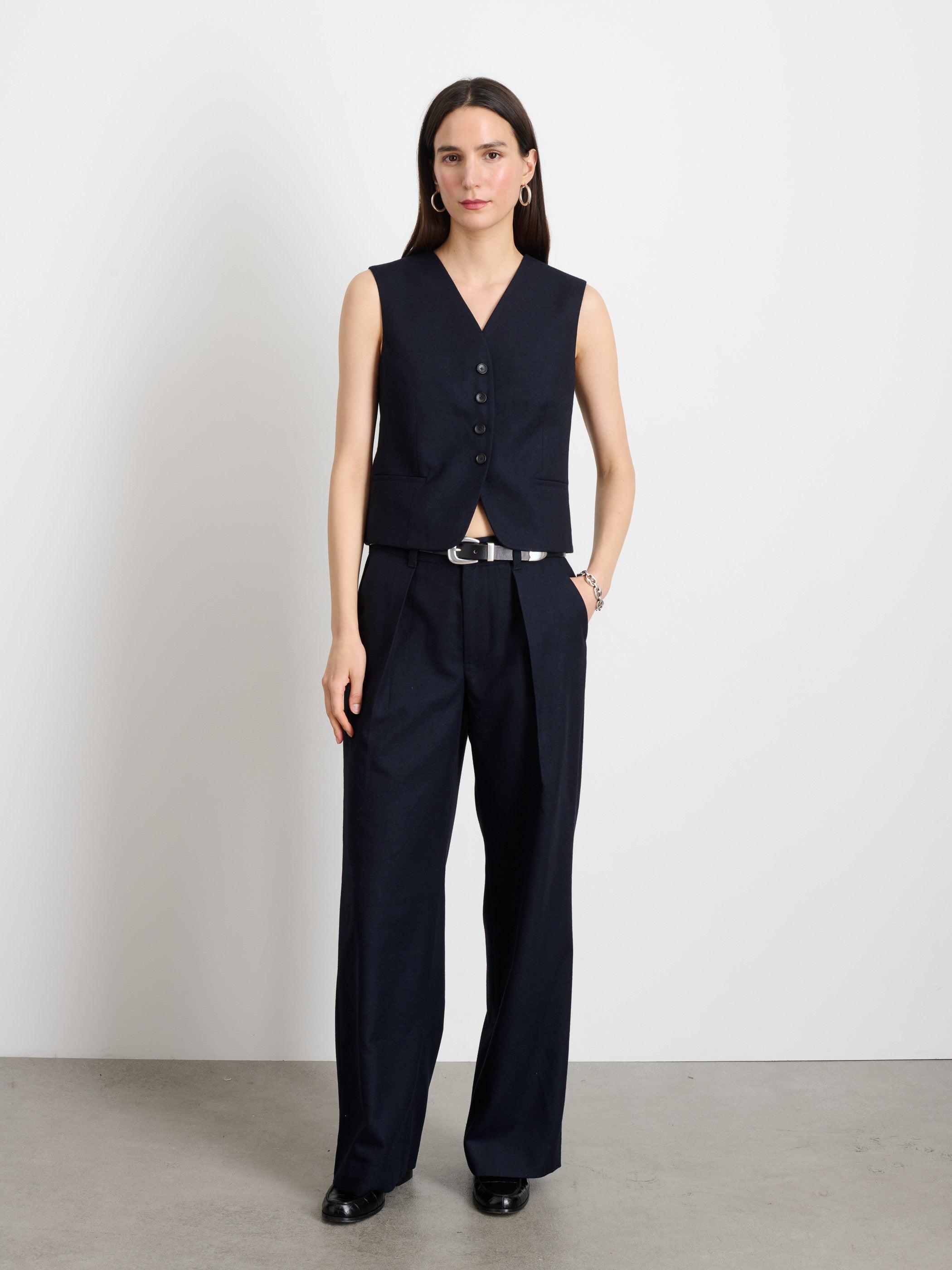 Soho Trouser In Wool Female Product Image