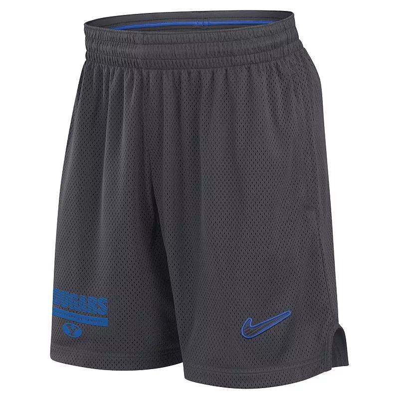 Nike Mens Black Boise State Broncos 2024 Sideline Mesh Shorts - Black Product Image