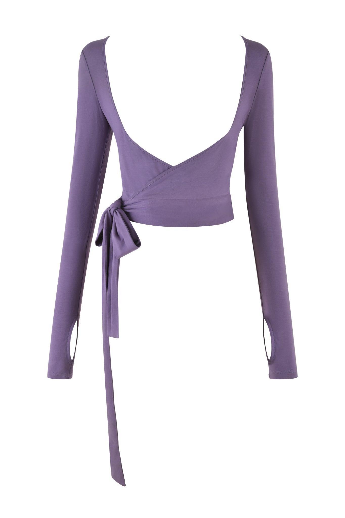 STELLA TOP - PURPLE : DUSTY LILAC Product Image