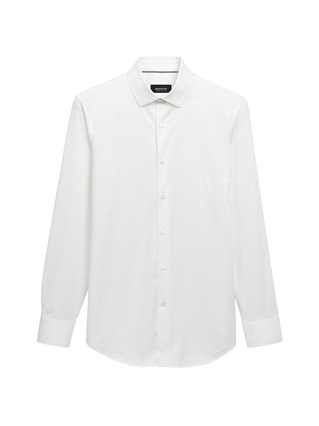 Bugatchi OoohCotton Solid Button-Up Shirt Product Image