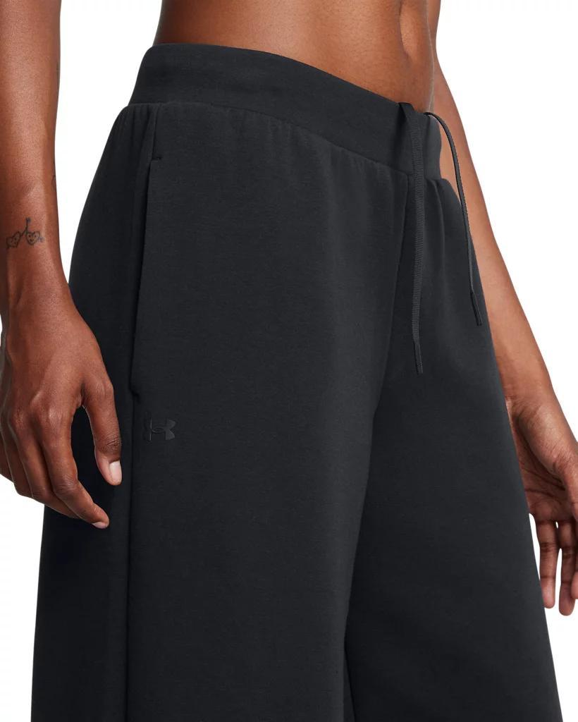 Women's UA Unstoppable Fleece Wide Leg Pants Product Image