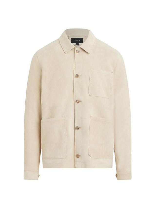 Mens Parker Suede Button-Up Shirt Jacket Product Image