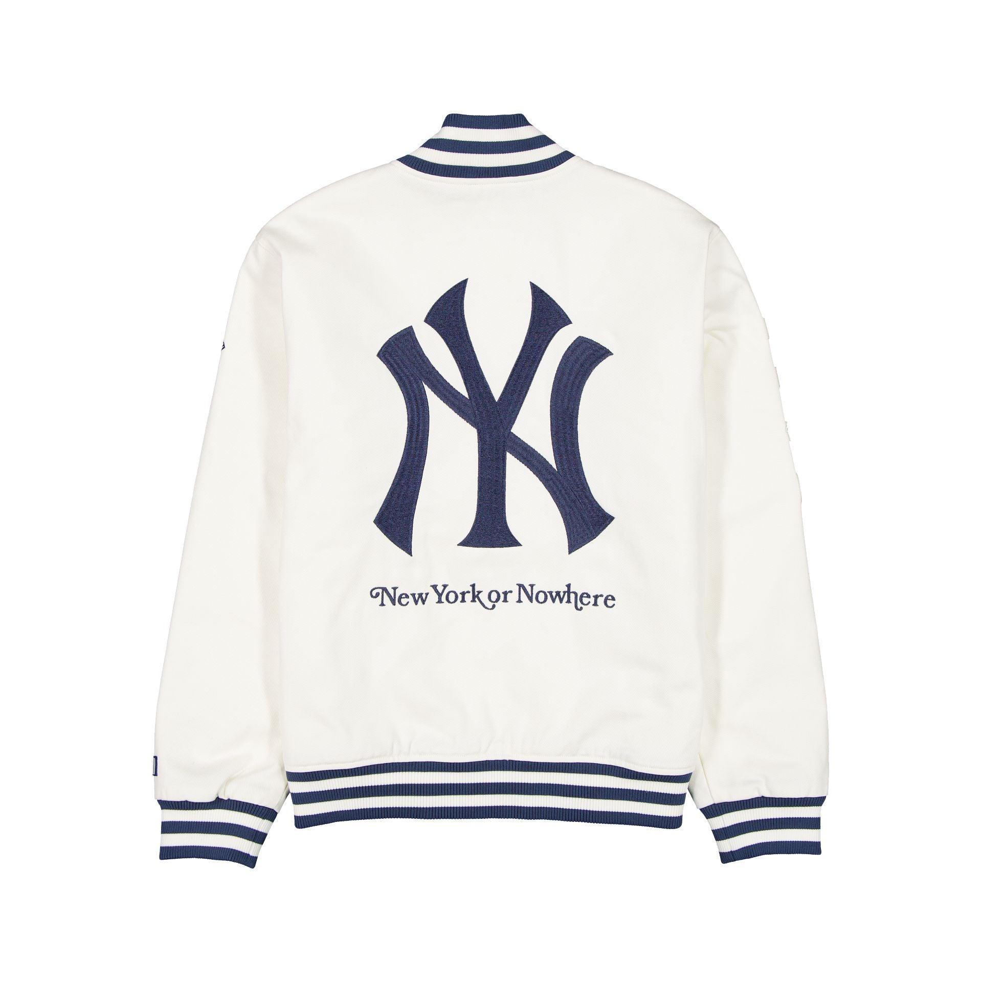 New York or Nowhere x New York Yankees White Jacket Male Product Image