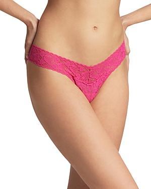 Hanky Panky Womens Berry In Love Lowrise Thong Underwear Product Image