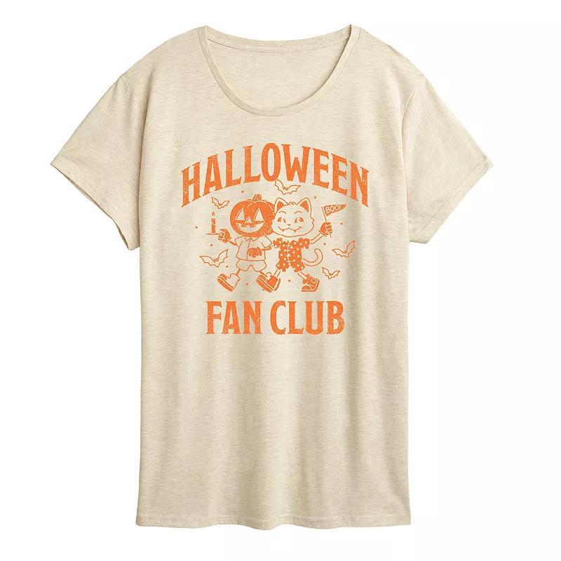 Womens Halloween Fan Club Graphic Tee Product Image