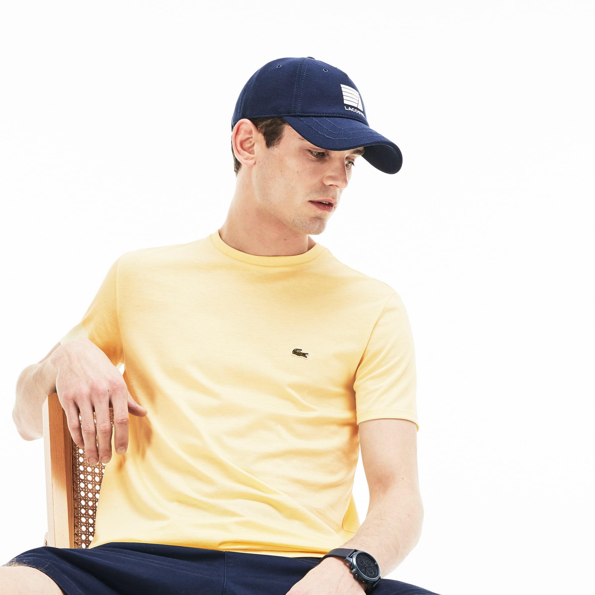 Men's Classic Pima Cotton Crew Neck T-Shirt Product Image