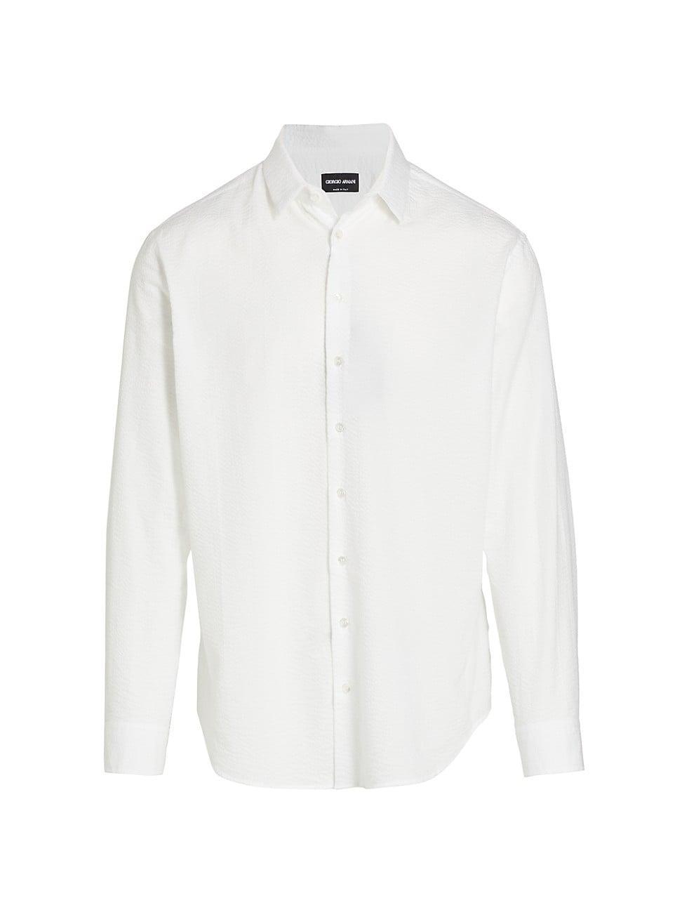 Mens Cotton Dress Shirt Product Image