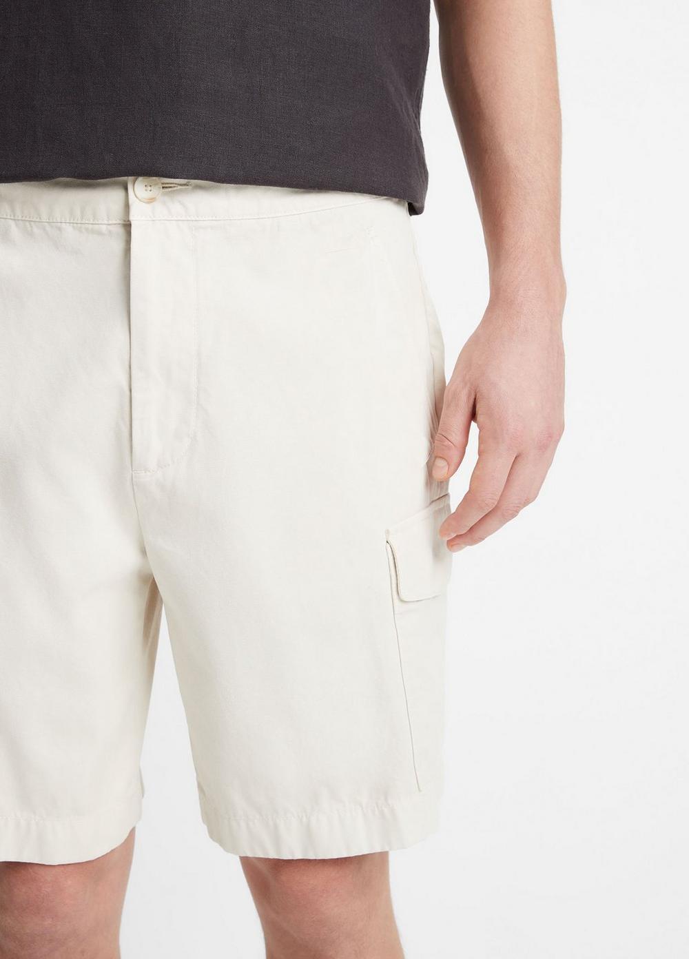 Garment Dye Cotton Twill Cargo Short Product Image