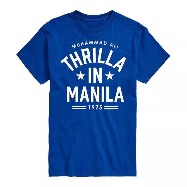 Big & Tall Muhammad Ali Thrilla In Manila 1975 Tee, Mens Product Image