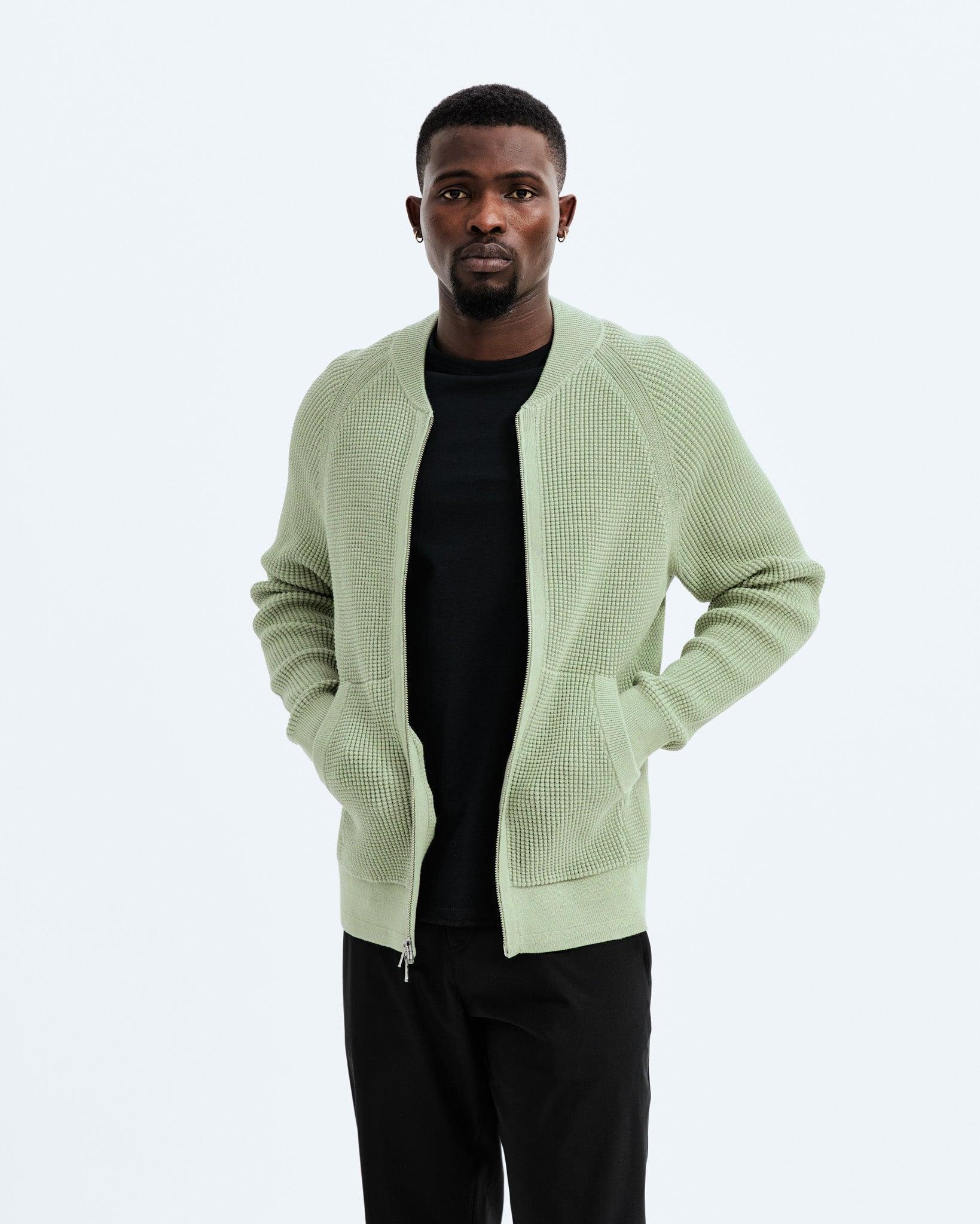 Supima Knit Anthem Bomber Male Product Image