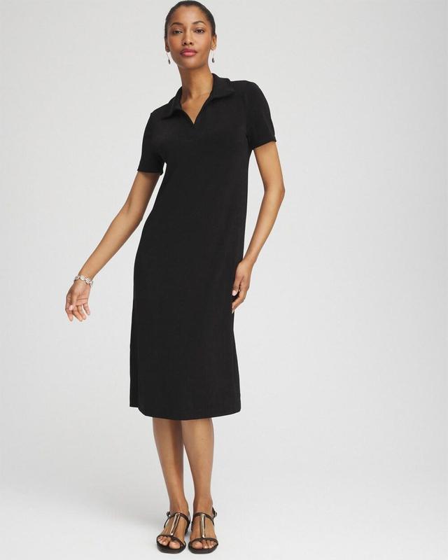 Women's Travelers Collared V-Neck Dress Product Image