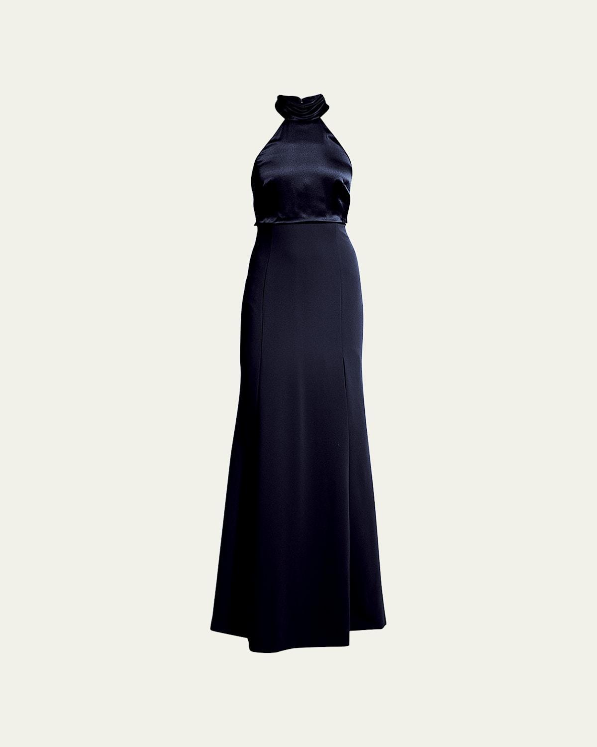 Cinq  Sept Alexandra Halter Neck Gown Product Image