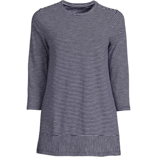 Womens Lands End Slub Jersey Swing Tunic Product Image