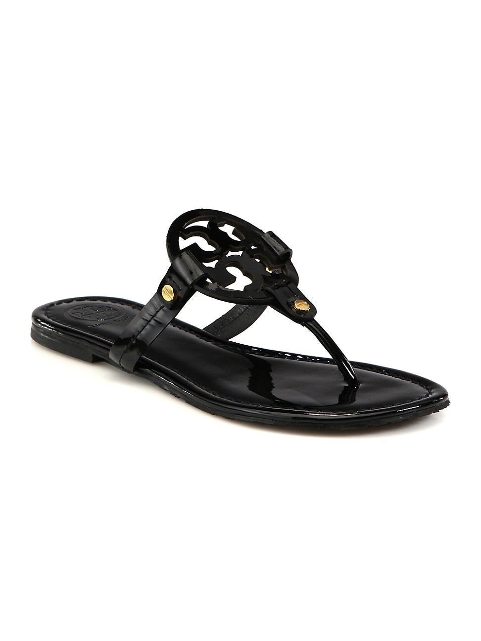 Tory Burch Miller Sandal (Perfect Patent) Women's Shoes Product Image