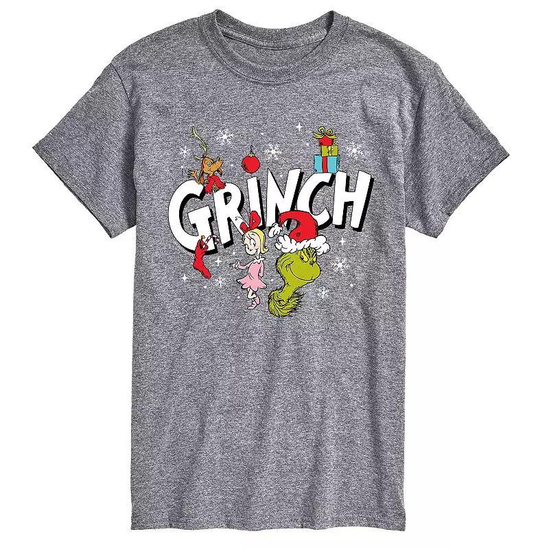 Mens Dr. Seuss Grinch Logo Group Tee Product Image