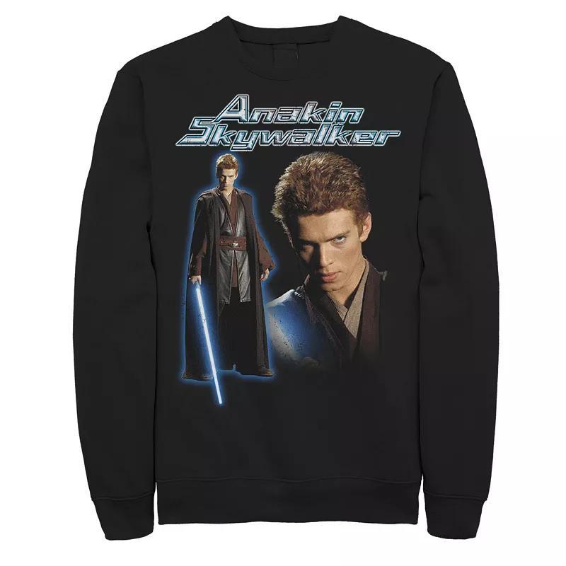 Big & Tall Star Wars Anakin Skywalker Portrait Fleece Sweatshirt, Mens Product Image