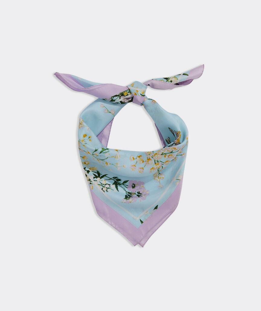 Summer Floral Silk Bandana Product Image