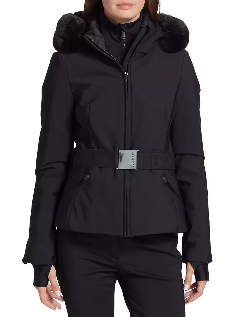 Hida Belted Hood Shell Ski Jacket Product Image