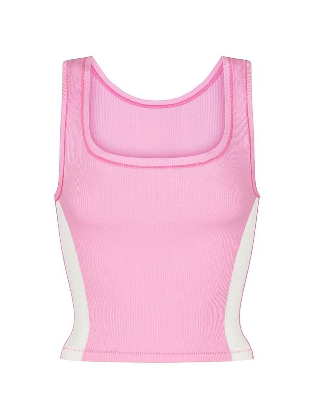 SKIMS Ribbed Tank Top Product Image