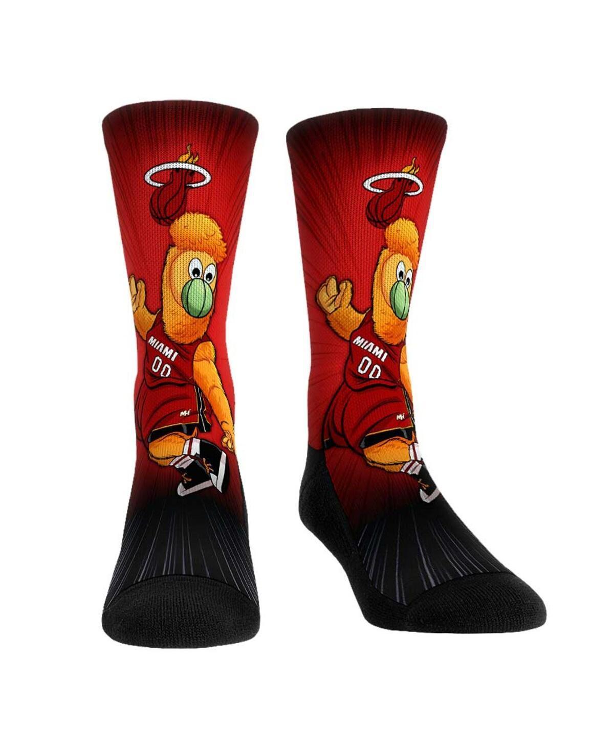 Rock Em Socks San Jose Sharks Mascot Pump Up Crew Socks, Mens Product Image