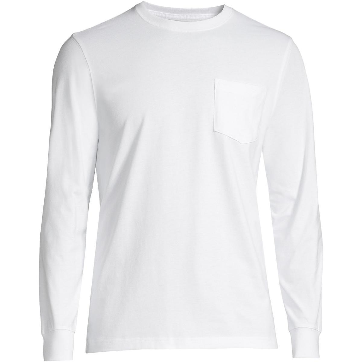 Mens Lands End Super-T Pocket Tee Product Image