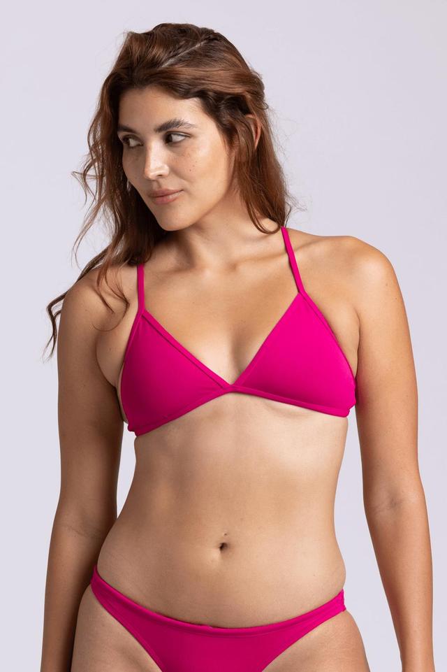 Triangle Bikini Top - Dragon Fruit Female Product Image