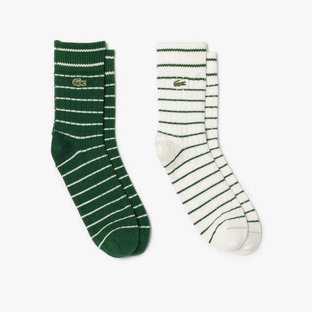 2-pack Short Striped Cotton Socks Product Image