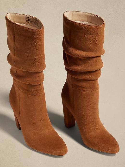 Vegan Leather Slouchy Boot Product Image