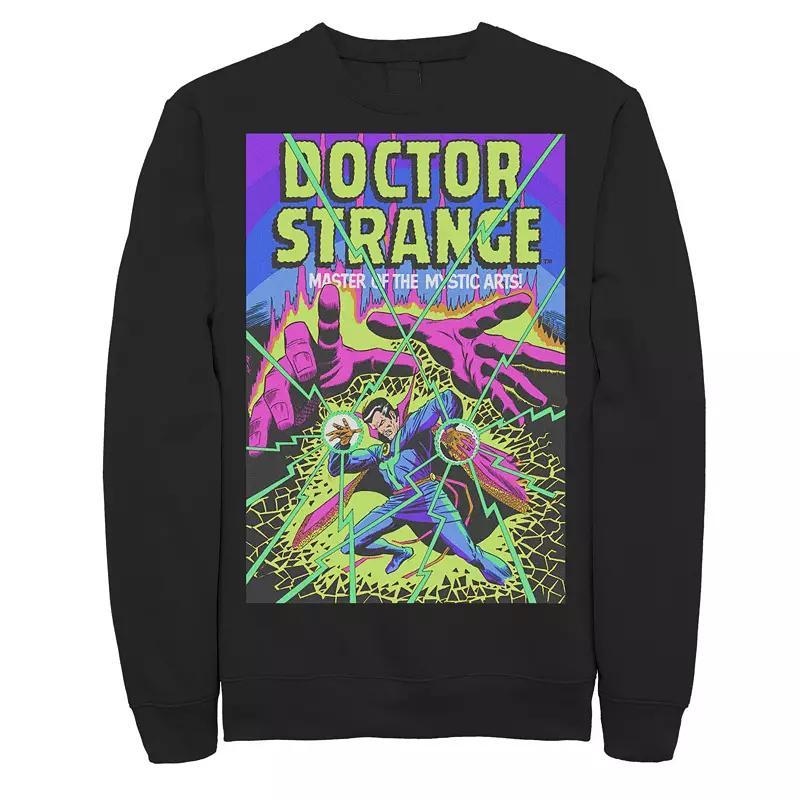 Mens Marvel Doctor Strange Mystic Arts Neon Sweatshirt Product Image