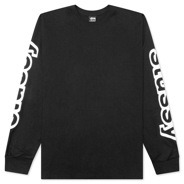 Sideways L/S Tee - Black Male Product Image