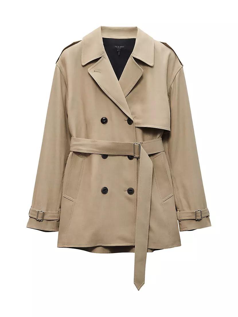 Beverly Cropped Trench Coat product image