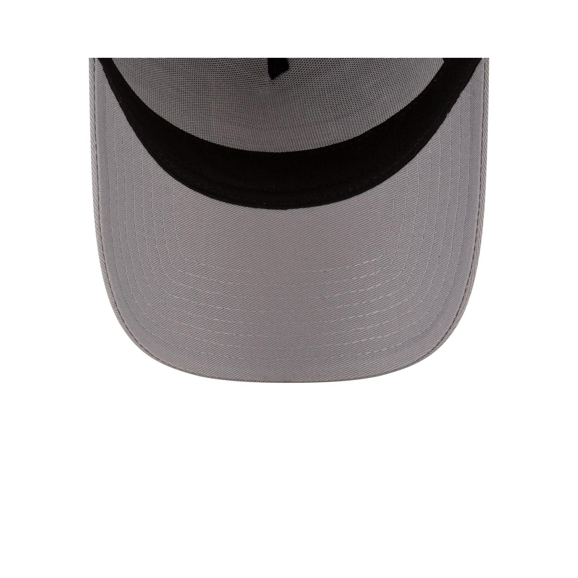 Team USA Soccer Gray 9FORTY A-Frame Snapback Hat Male Product Image