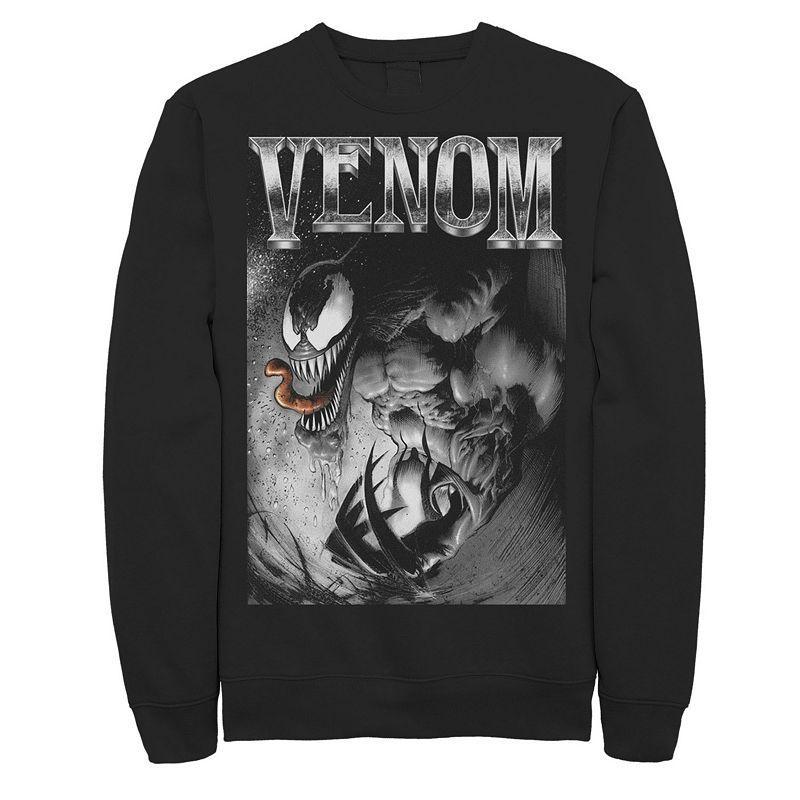 Mens Marvel Venom Salivating Metal Type Fleece Product Image