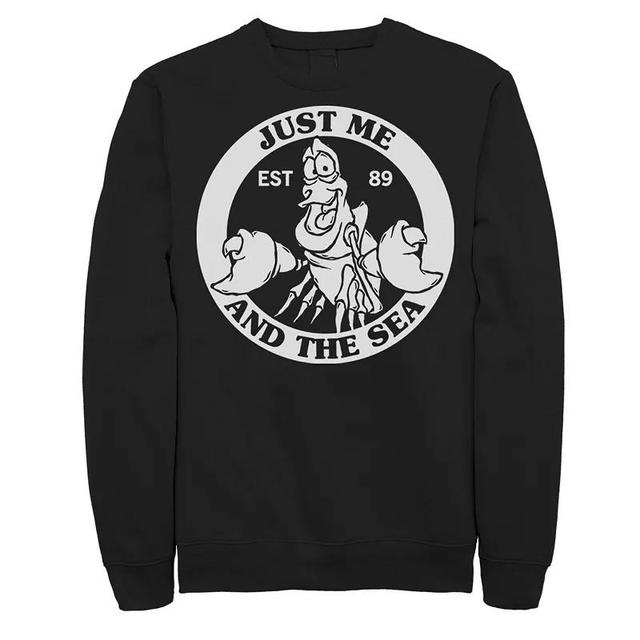 Disneys The Little Mermaid Sebastian Just Me And The Sea Mens Sweatshirt Product Image